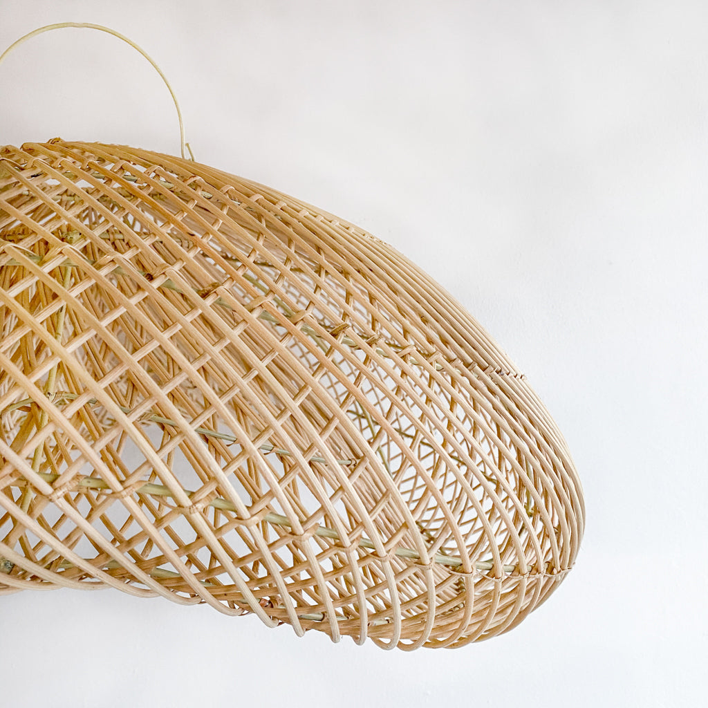 Bamboo Bean Lampshade