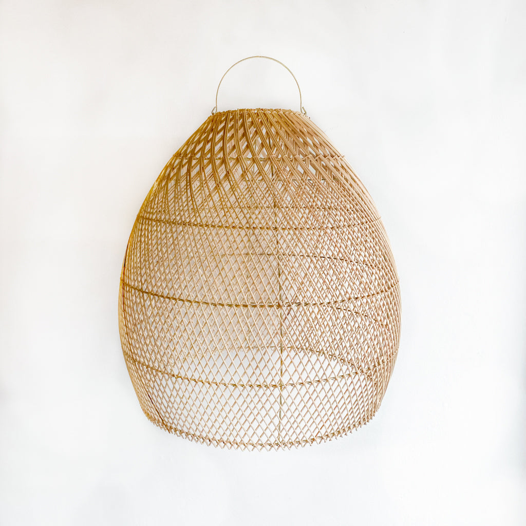 Bamboo Cone Lampshade- Large