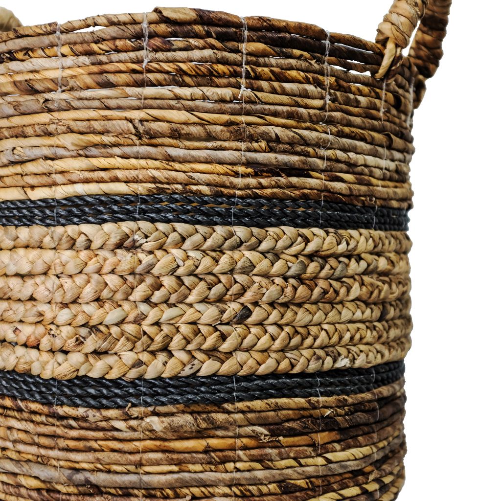 Banana leaf basket- natural twirled and pattern effect