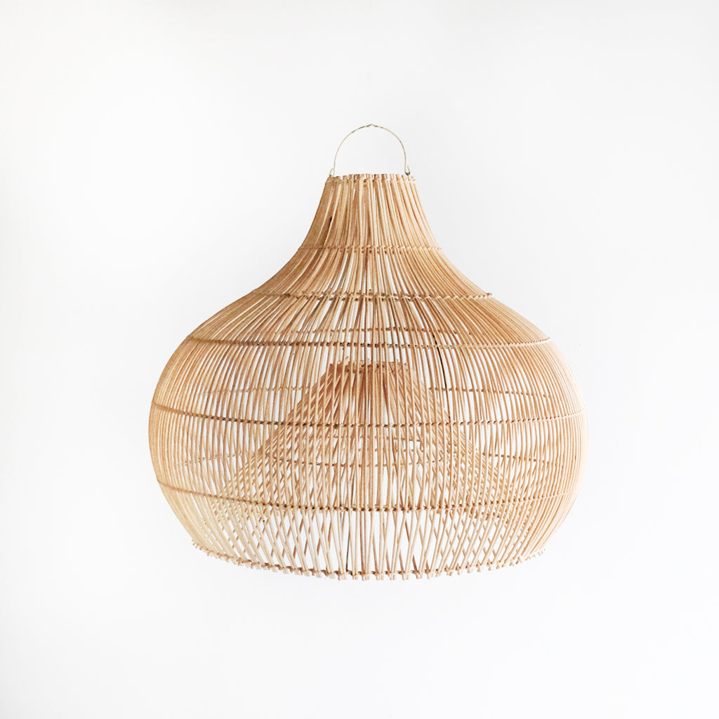 Bamboo Dome Lampshade- large