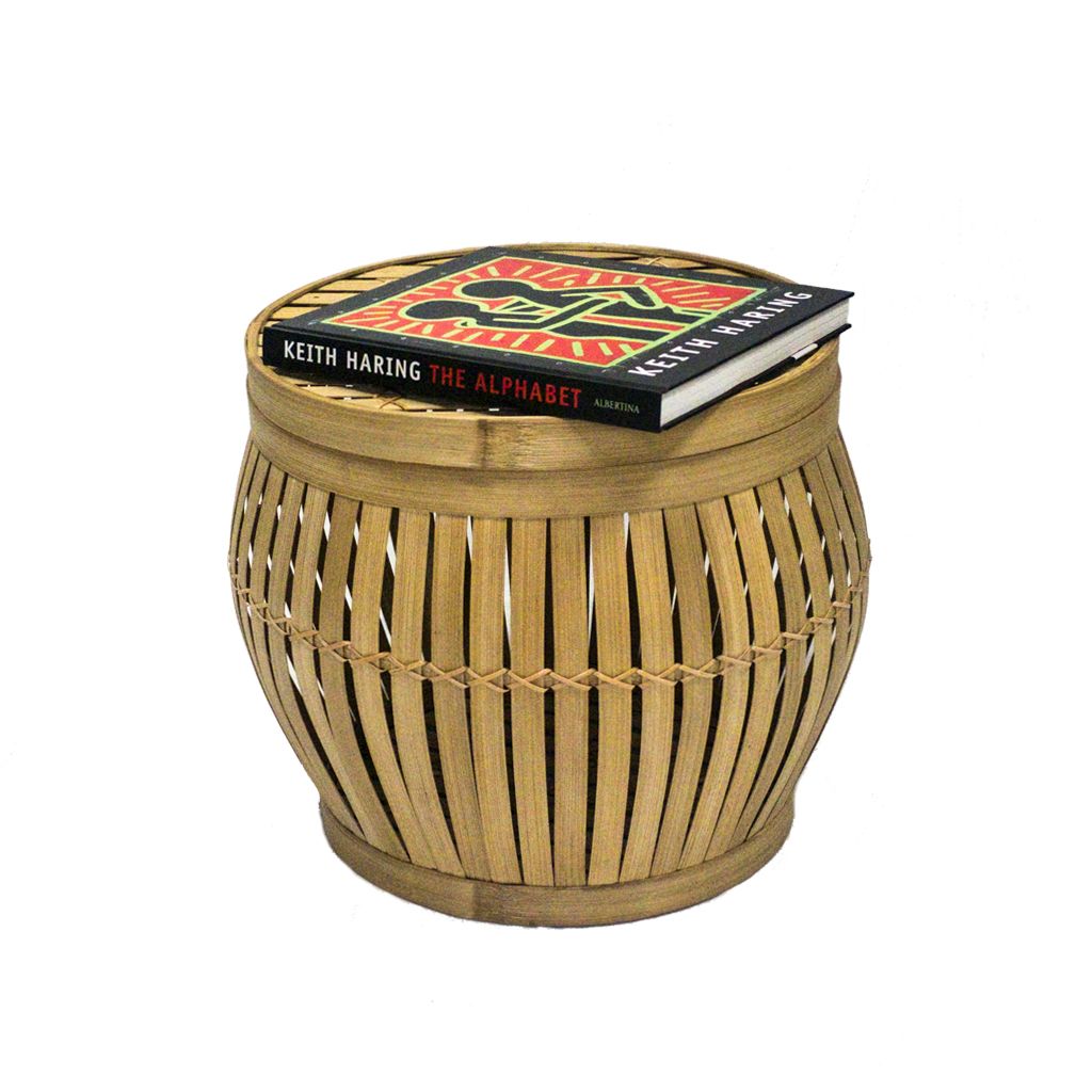 Bamboo Side-Table Set of 2