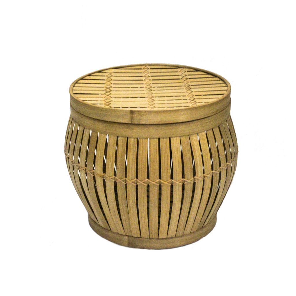 Bamboo Side-Table Set of 2